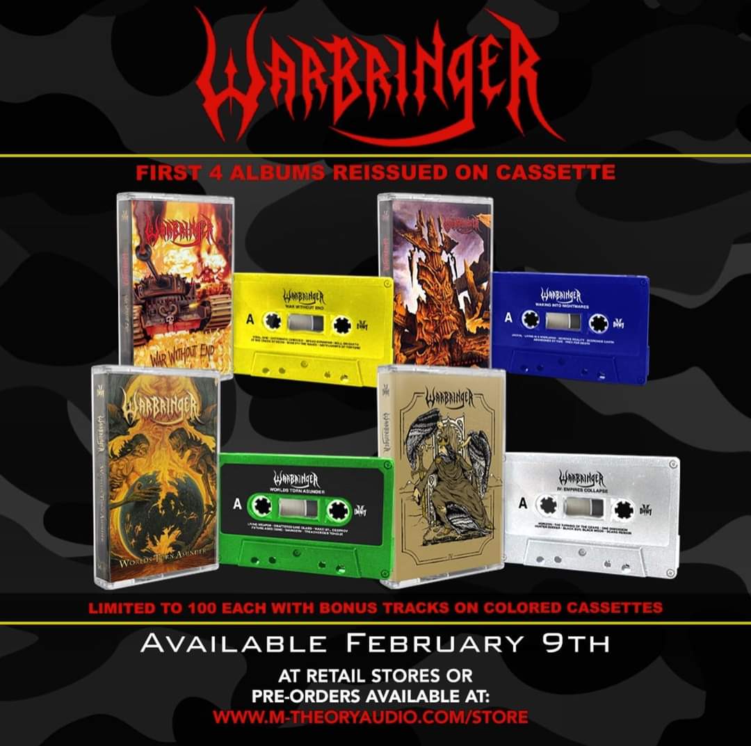 Warbringer cassettes 